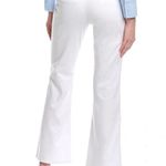 Anne Klein Pull-On High Waist Slim Flare Jeans in White, Size 2 New w/Tag $99 Photo 6