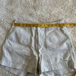 Maurice's Cream Cargo Shorts with Belt Loops and Textured Fabric Photo 2