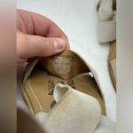 Sorel Ella Woman’s Slip On Ancient Fossil Cream Strappy Low Heel Sandal Size 9 Photo 4