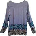 Plenty By Tracy Reese Bohemian Blue Lightweight Tunic size Medium Photo 1