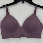 Thirdlove  Wireless Bra Size S‎ Purple Adjustable Straps Comfortable Everyday Photo 0