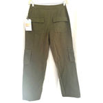 Cali 1850 Women's Cargo Pants - Green - Size 5 Photo 1