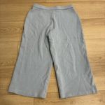 St. John  Collection Light Blue Cropped Santana Knit Pull On Wool Pant Size 8 Photo 3