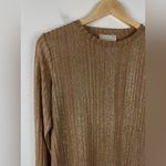 Johnny Was Midnight Shimmering Striped Tunic Top Women’s Sz S Photo 7
