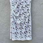 Rebecca Taylor  Lace Overlay Mini Dress 6 Beige Cream Photo 2