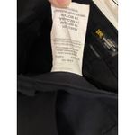 Lee Relaxed Fit Straight Leg Mid Rise Black Wrinkle Free Pants Size 14 Photo 3