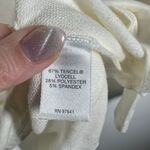 J.Jill Pure Jill Top Women S Turtleneck Pocket Tunic Ivory Lagenlook Tencel Photo 6