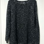 Ann Taylor Wool Blend Sweater Size Large Gray Crewneck Pullover Photo 2