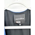 Retrofête Retrofete Flora Royal Blue Maxi Wrap Dress XS FLAWED NO BELT Photo 2