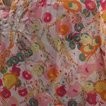 Talbots Womans Top Size 3X Fruit Flowers Apples Bohemian Hippie Lightweight Photo 4