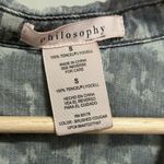 Philosophy  Brushed Cougar Tencel Shirt Dress size small Photo 3