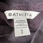 Athleta Sweatshirt Women Small Purple Balance Cinch Turtleneck Casual Athleisure Photo 4