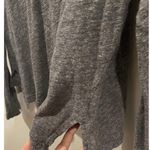 Madewell Grey Long Sleeved Blouse Photo 3