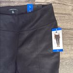 Andrew Marc Black High-Waisted Pants Photo 2