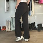 PINK - Victoria's Secret  Black Wide-Leg Pants Photo 1