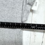 Antistar Dress Women Size XS Gray Boat Neck Short Sleeve Midi Cuffed Sleeve Photo 3