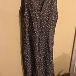 Flynn Skye  black floral faux wrap jumpsuit au 2 Photo 0