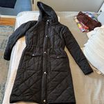Brave Soul  Black Puffer Jacket with Quilted Design Photo 0