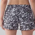 Lululemon athletica Women's Tracker Short V - Black and White Photo 1