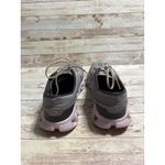 On Running Shoes On Cloud Lace Up Athletic Sneakers Women's Size 8.5 Gray Orange Photo 1