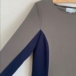 Sahalie Brown and Navy Long Sleeve Dress size m Size M Photo 2