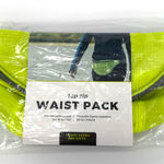 Top Zip Neon Green Waist Pack Fanny Pack Travel Bag Photo 0
