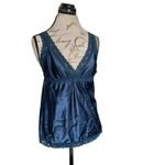 Pookie & Sebastian  Blouse Sz Medium Sleeveless Y2K 2000's Festival Party Retro Photo 2