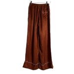 Untitled in Motion Emissus Rust Wide Leg Lounge Pajama Pants Size Medium Orange Photo 12