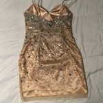 Dave and Johnny Sequin Mini Dress Photo 5