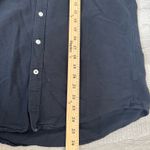 American Eagle Seriously Soft Black Button Down Shirt Men’s Medium Casual Photo 5