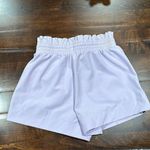No Boundaries  High Waist Purple Elastic Shorts, Size S 3-5 Photo 5