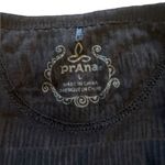 prAna Black Semi Sheer Sleeveless Mini Dress Beach Coverup Womens Size Large Photo 6