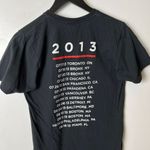 Urban Outfitters Legends of the Summer Stadium Tour Tee Justin Jay-Z Black 2013 Small Unisex Photo 4