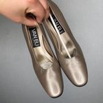 Vaneli‎ | Silver High Heels Shoes 6 Womans Vintage Photo 1