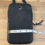 Kate Spade Polly Leather Phone Crossbody Purse Bag Black Photo 7
