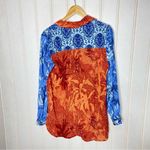 Soft Surroundings  Hermosa Tunic Shirt Multi Print Large 102 Photo 2