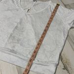 Varley  Marr Tee in Sheer White Open-Back Size Small Photo 9