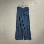 AFRM Blue Maxwell The High Rise Cargo Pants Sz 28 Photo 8