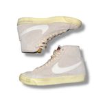 Nike  Blazer Mid Suede Vintage Beige White Women's Sneakers Size 7 Photo 2