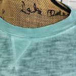 PINK - Victoria's Secret Pink Victoria’s Secret Collab US Navy Distressed Pullover Shirt Green XS‎ Photo 5