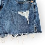 Gap Dark Wash Mid Rise Distressed Ripped Jean Shorts 28 Photo 2