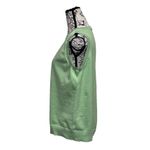 Talbots Knit Tank Vest 1X Green Sleeveless Sweater Top Cottagecore Coquette Photo 3