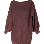 EXPRESS Oversized Balloon Sleeve Sweater Dress Small Photo 0