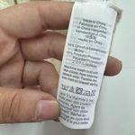 J.Crew Sweater Womens Small Cream Linen Blend Ruffle Sleeve Scoop Neck Top Photo 5