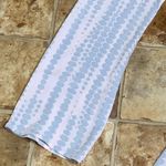 Olivaceous Pastel Blue & Pink Giraffe Print Long Sleeves Off Shoulder Romper L Photo 6