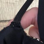 Bebe Black Jumpsuit With Gold Sequins Size 4 Photo 12