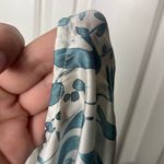 Go by go silk ICONIC go anytime tee in white blue print size medium Photo 7