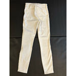 L'Agence Designer Luxury White Pant Size 23 Waist Slim Cropped Ankle Photo 3