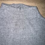ZARA  Grey Wool Blend Mock Turtleneck Long Sleeve Women’s Blouse Top Size Small Photo 9