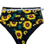 Unbranded Sunflower Bikini Bottom High waisted XL Black Photo 2